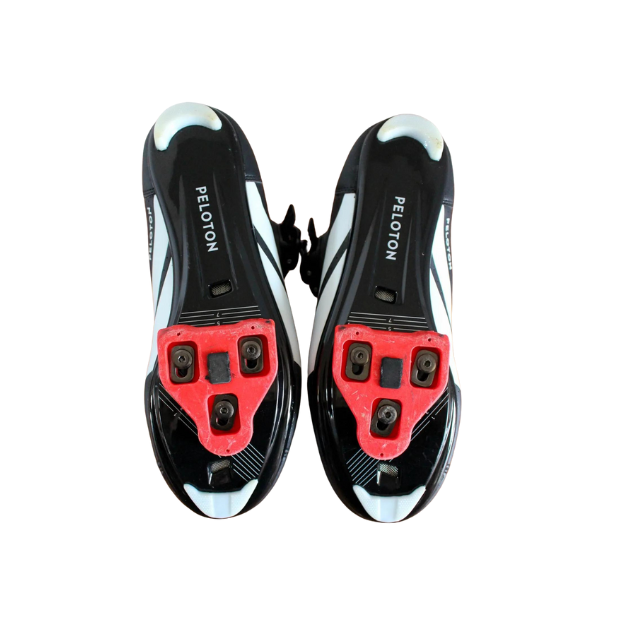 Trade My Spin Peloton Shoes with Look Cleats on the bottom of the shoe